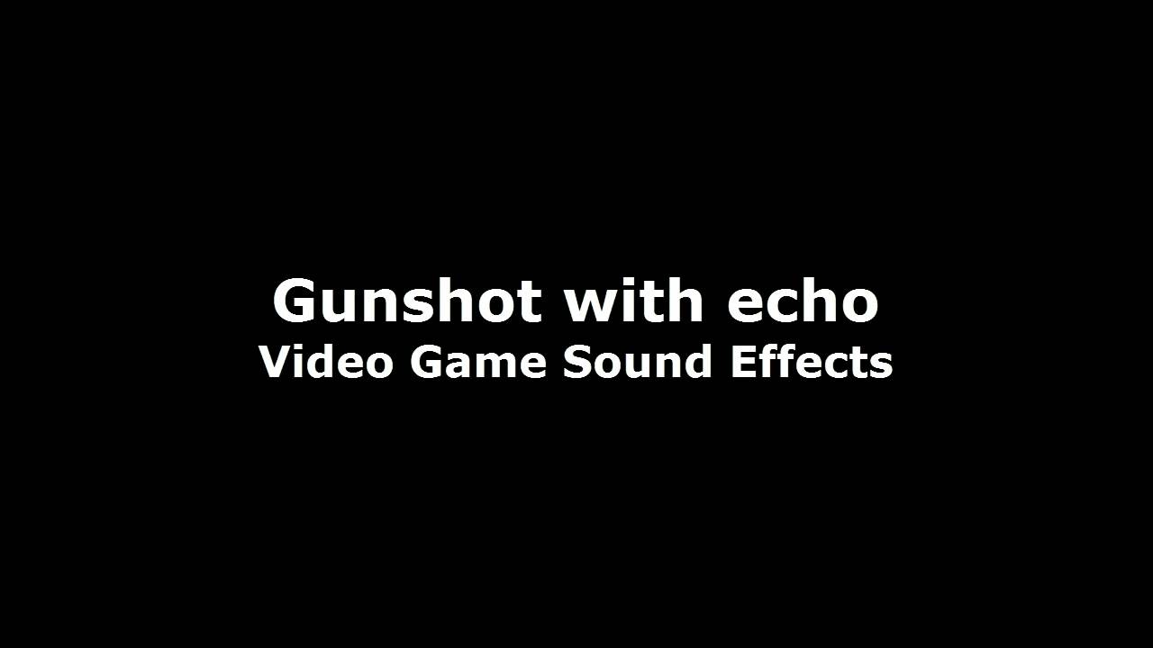 sound of gunshot